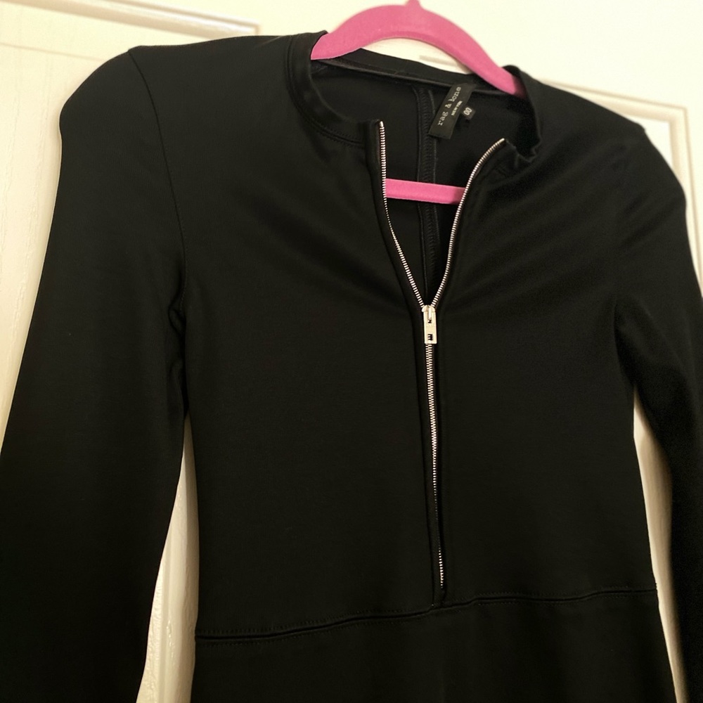 EUC RAG & BONE JOYCE DRESS BLACK BODYCON 00 - Picture 2 of 6